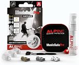 Alpine MusicSafe Pro High Fidelity Ear Plugs with 2 Filter Sets