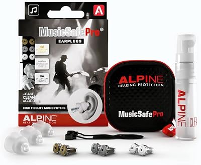 Alpine MusicSafe Pro High Fidelity Ear Plugs with 2 Filter Sets
