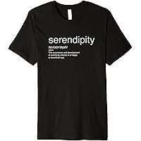 【CPGN STUDIO】Serendipity Embroidery Short Sleeve T-shirt Amazon.com: Serendipity T-Shirt : Clothing, Shoes & Jewelry