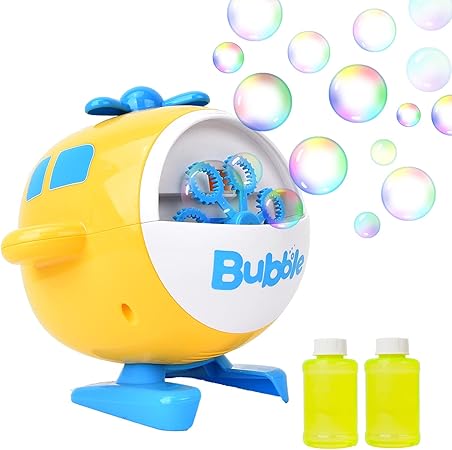 Amazon Sotodik シャボン玉マシーンシャボン玉液付き 自動 バブルマシーン 電動式 バブルメーカー おもちゃ シャボン玉製造機 軽量 子供用 大人用 お祭り 結婚式 パーティ アウトドア遊び 公園 雰囲気作り 男の子 女の子 プレゼント シャボン玉セット おもちゃ