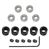 Eyech 5pc 1/4 inch The Shank with Bearings