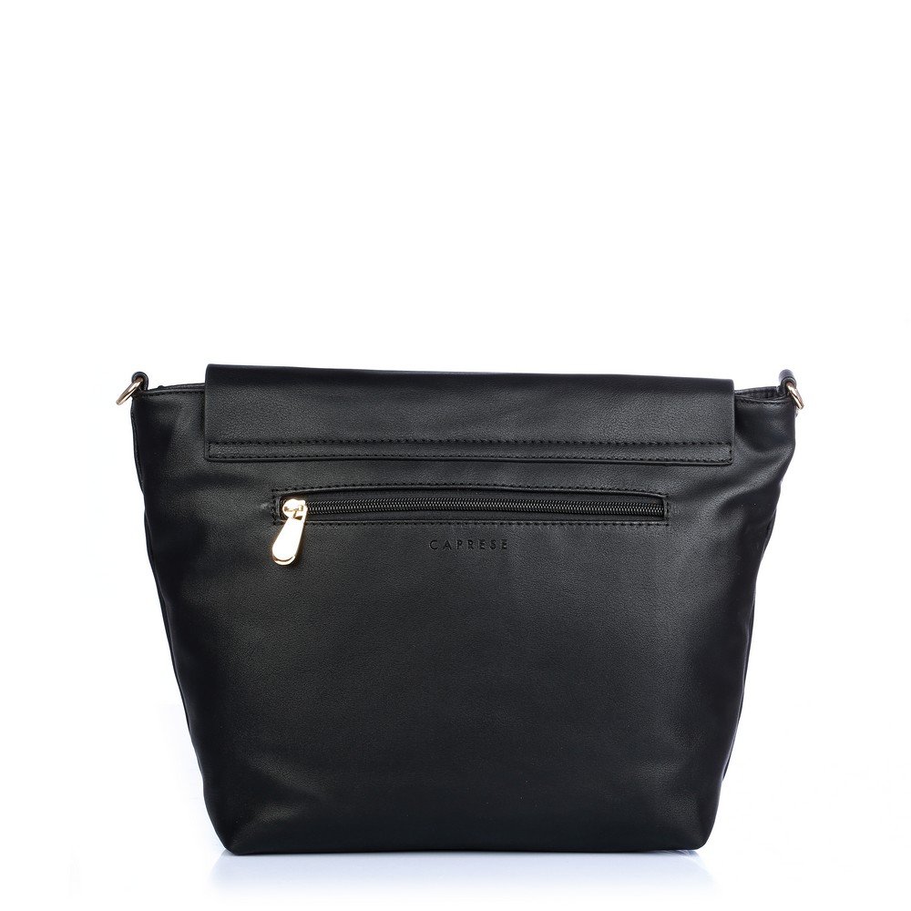 caprese bonnie women's satchel (black)