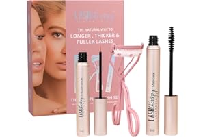 Lash Therapy Australia Complete Lash Set. Includes Eyelash Serum 3ml, Paired With Our Serum Infused Mascara 6ml & Eyelash Cur