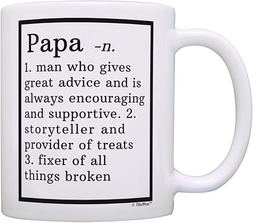 papa mug