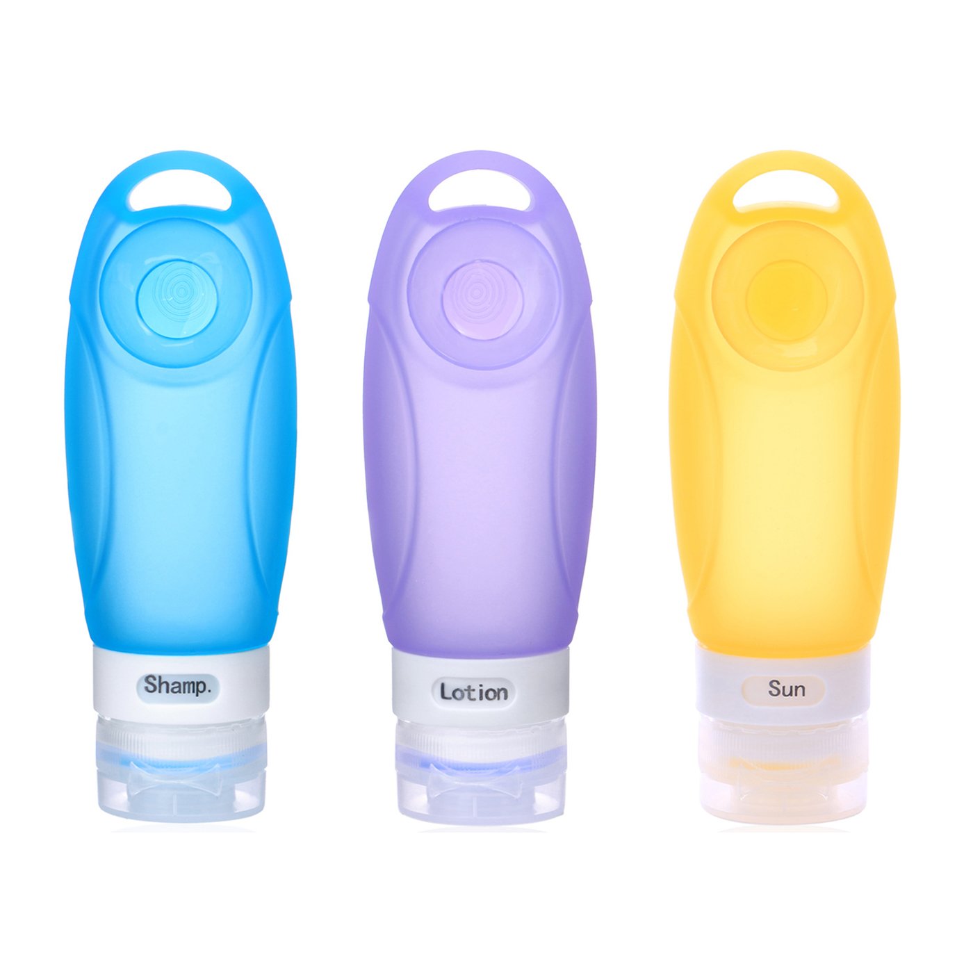 Kit Bottiglie Viaggio In Silicone 16 Pezzi - Senza BPA, Per Shampoo, Lozioni, Verde, FDA Approved - Foto 13