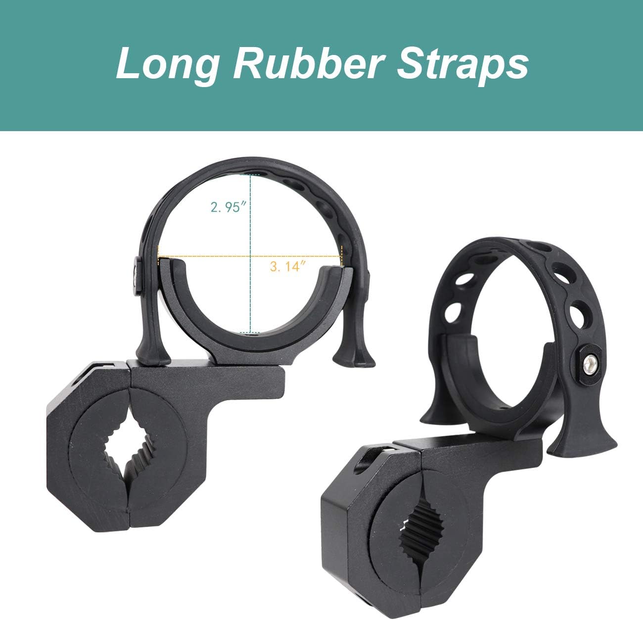 AUFER Universal Multifunctional Vehicle Mount Roll Bar Gun Rack Holder Water Drink Cup Holder Fit For Jeep Wrangler UTV Polaris RZR Ranger Can-Am Kawasaki roll bar tool mount: Automotive