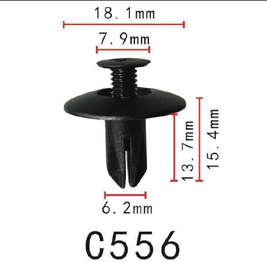 pcs Fit Honda s0d003zh s0d003zk Luggage Compartment Retainer Automotive Mouldings Trim