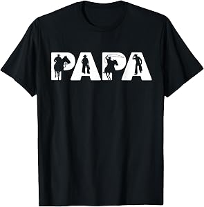 Cowboy Dad T-Shirt Funny Dad Cowboy Dad Gift T-Shirt