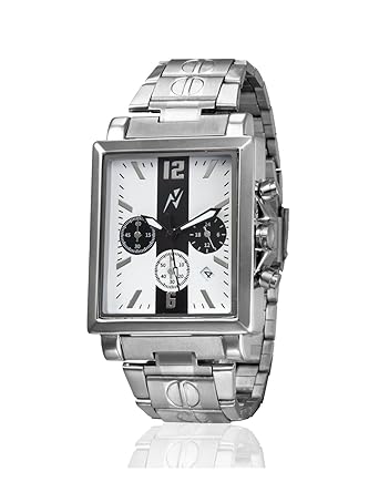 Chronograph Silver Dial Unisex Watch - 14609