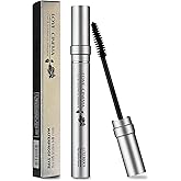 LOVE CINEMA Korean Mascara – Curling & Voluminous Mascara, Waterproof, Smudge-Proof, Long-Lasting, No Clumping, No Flaking – Black, 0.24 Fl Oz (Silver Package) K-Beauty [Made in Korea]