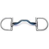 Cavalon Hunter D-Ring Low Port Mullen Sweet Iron Snaffle Bit