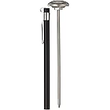 Supco ST02 Stainless Steel Pocket Dial Thermometer, 5" Stem, 1" Dial, 0 to 220 Degrees F