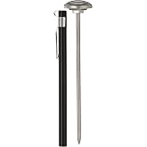 Supco ST02 Stainless Steel HVAC/R Pocket Dial Thermometer, 0 to 220F | HVAC, Air Conditioner, Refrigerator, and Freezer Temperature Gauge Probe or AC Vent Tester, 5 in Stem, Analog 1 in Dial