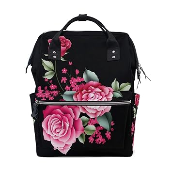 rose diaper bag