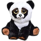 Feisty Pets Black Belt Bobby Plush Stuffed Panda that Turns Feisty with a Squeeze