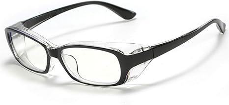 Amazon Co Jp Qiulao 成体抗花粉アレルギーメガネ 三次元保護ゴーグルを包んだ 成人が着用する安全眼鏡に適した防曇 抗青 抗ドロップ抗塵埃 Color Black ホーム キッチン