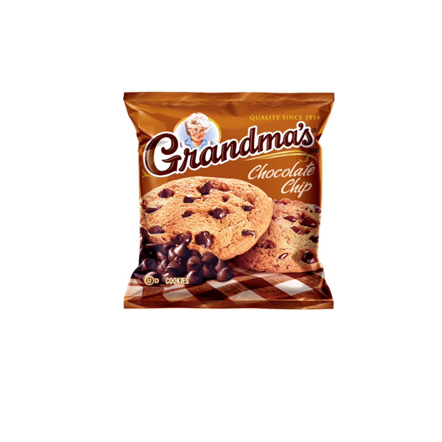 Grandma\'s Cookies Variety Pack Includes Chocolate Brownie, Chocolate Chip, Oatmeal Raisin & Peanut Butter (40 Count)