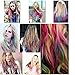 Temporary Hair Coloring Chalk, Color Chalk for Hair, Cosplay Temporary Hair Dye Color Tong,hair Chalk for One Time Use (White)