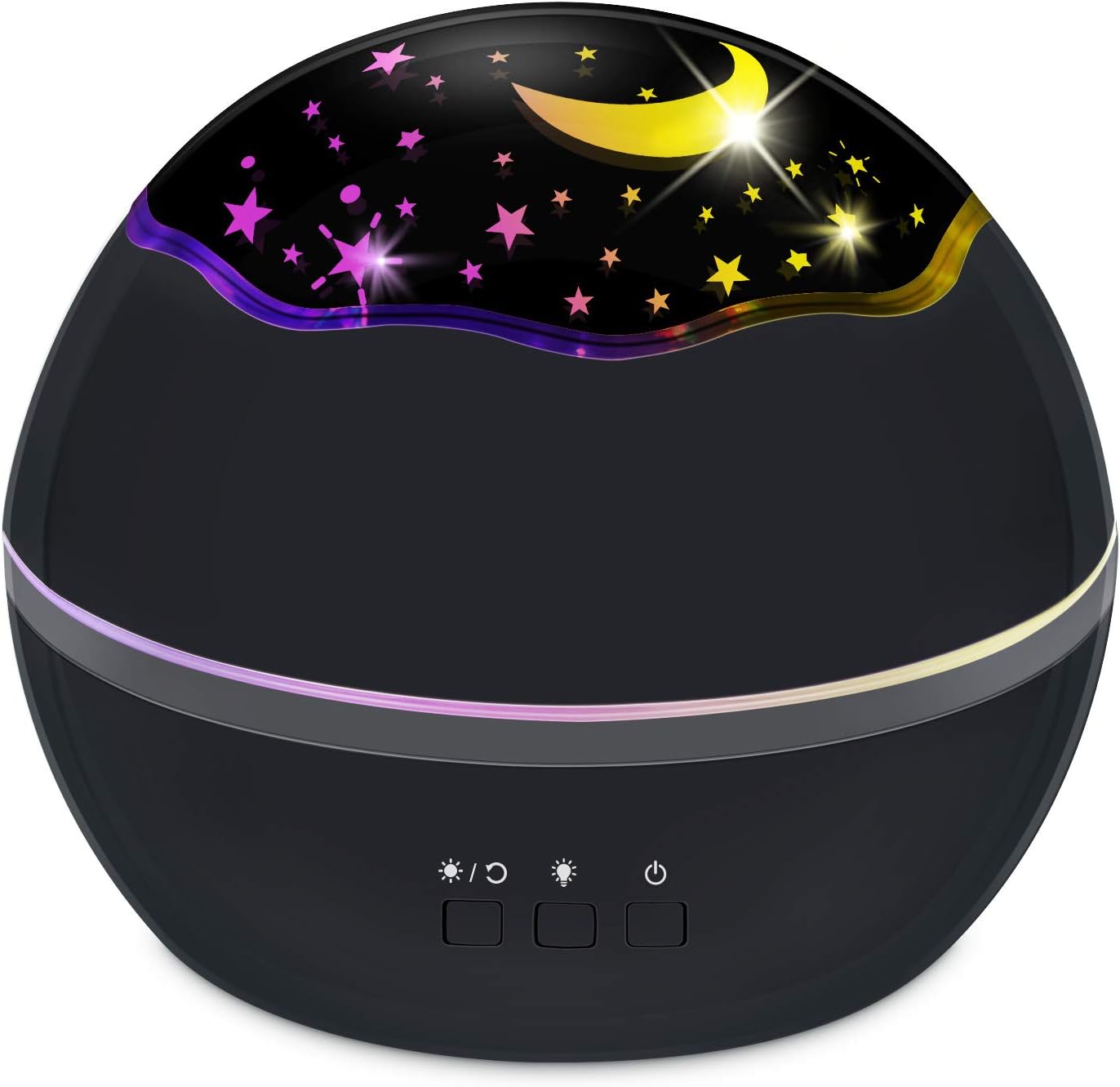 Kid Star Projector Night Light, DCAUT 360 Degree Rotating Moon Star Nightlight for 2-12 Year Old Baby Girls Gifts, Sea Animals Lamp for Baby Room Bedroom Nursery Decor Toys