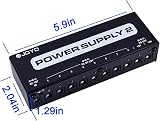 JOYO JP-02 Isolated 9V 12V 18V Power Supply 10 Outputs Guitar Pedal view 7