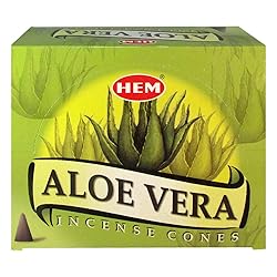 Aloe Vera Incense Cones And Cone Incense Burner