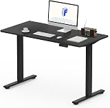 FLEXISPOT Electric Standing Desk Height Adjustable 100x60cm Black Frame view 1