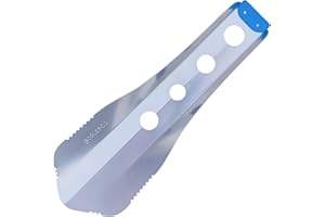 BoglerCo Ultralight Backpacking Trowel, 0.48 oz (13.5g) Blue