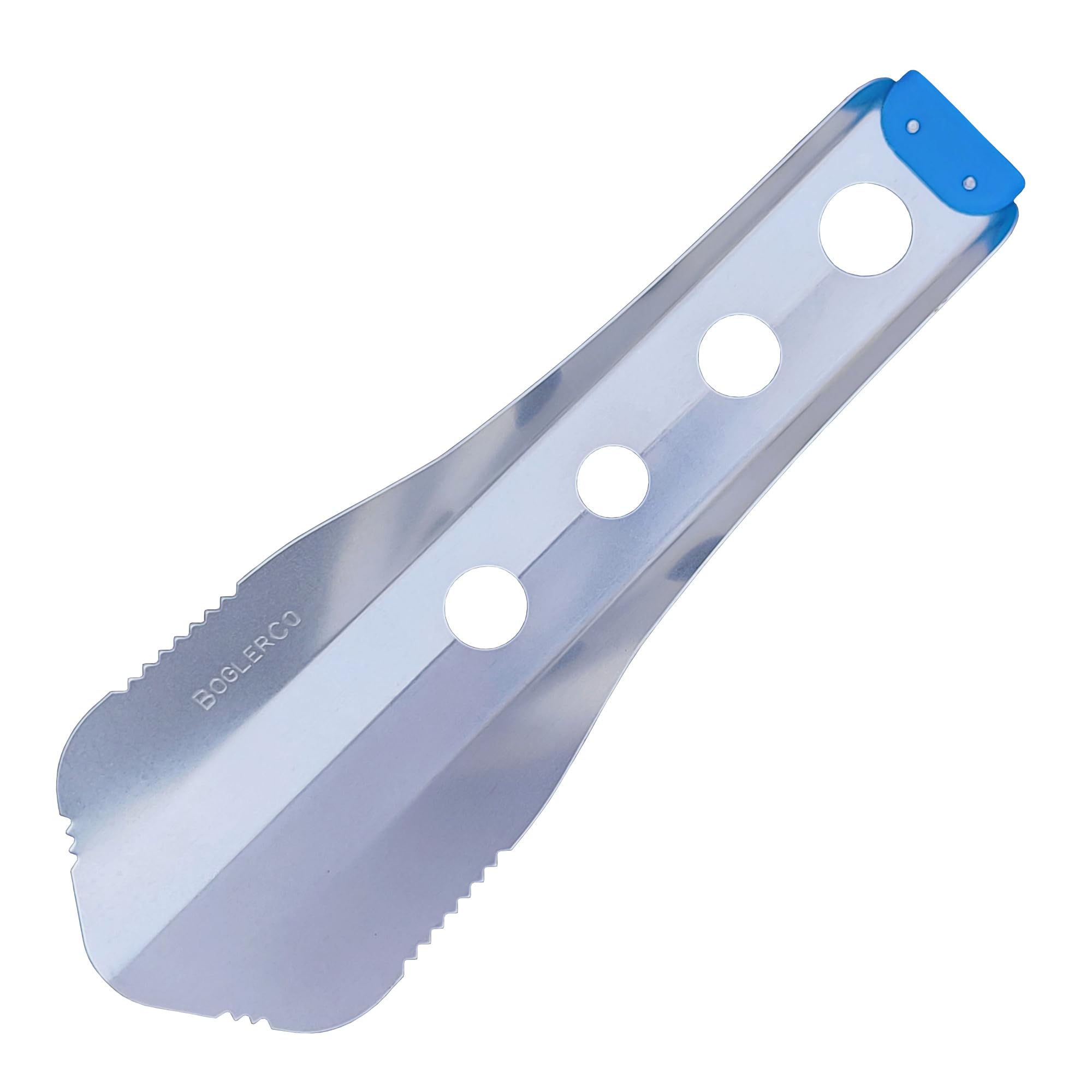 BoglerCo Ultralight Backpacking Trowel, 0.48 oz (13.5g) (Blue) — image 1