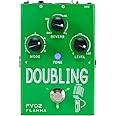 FLAMMA FV02 Vocal Processor Doubling Effects Pedal Voice Duplicate Vocal Effects Stompbox Mic Amplifier with Reverb Chorus Effects Support Multiple Vocal Modes for Vocalists Guitarists