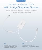 Vonets VAP11G-500S WiFi Bridge Repeater 2 RJ45 Ports 300Mbps 2.4GHz for IoT PLC view 2