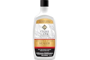 Stone Care International Granite Stone Sealer - 16 Ounce - for Granite Marble Soapstone Quartz Quartzite Slate Limestone Corian Laminate Tile Countertop