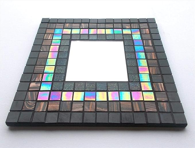 Mosaic Mirror kit Large 30 x 30cm Galaxy. Mosaic Arts and Crafts Mirror