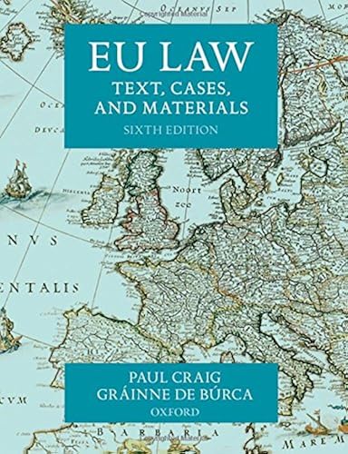 Download EU Law: Text, Cases, and Materials PDF