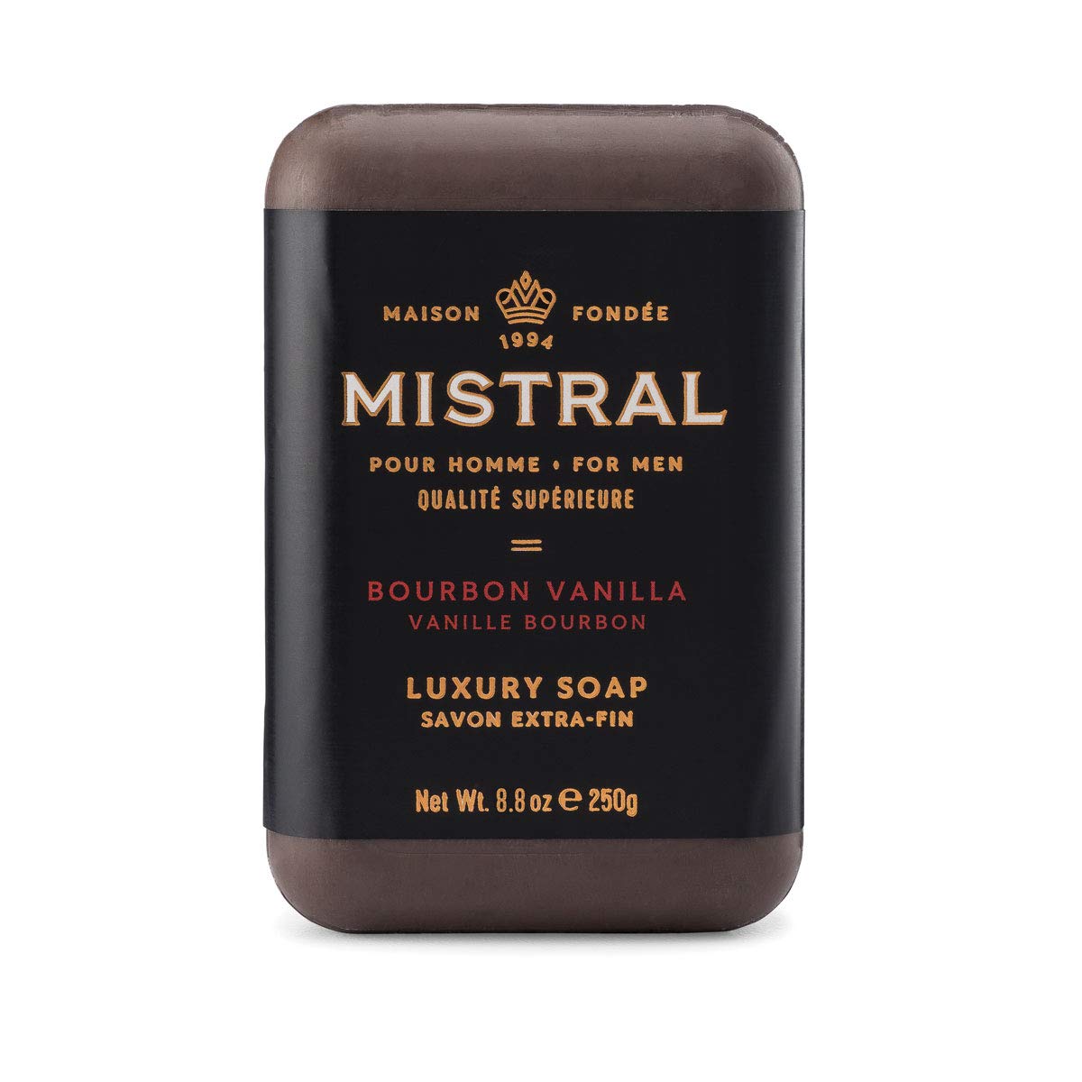 Mistral Men's Bourbon Vanilla Bar Soap