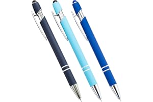 AIGHOMNE 3 Pieces Weeding Tool for Vinyl, Precision Pin Pen Weeding Pen Tools Quick Air Release Tool Pinpen Vinyl Pen weeder Touch screen Pen (Solid Color, 3)