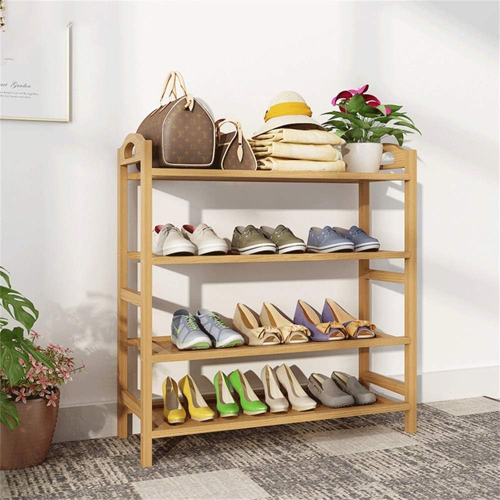 AOIWE Pequeño Zapatero MultiCapa Simple Hogar Económico de Madera