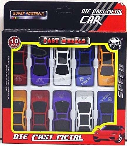 10 Pcs Die Cast Car Vehicle Children Gift Ideal Play Set Cars Kids Toys