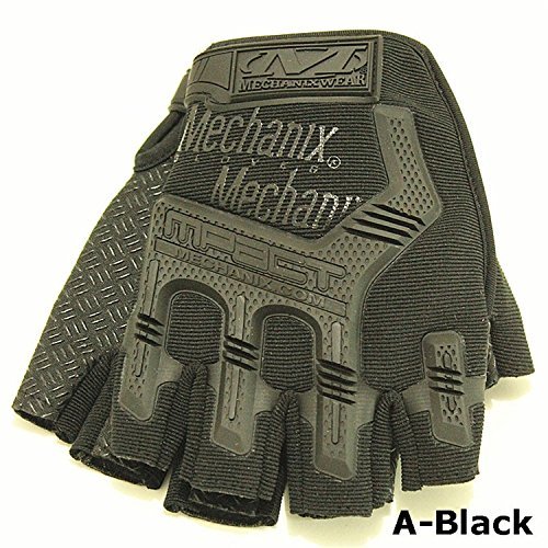 Mechanix MPact Fingerless Replica Gloves Large Extra Grip Exercise