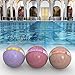 Bath Bomb Gift Set 3 EXTRA LARGE Bath Fizzies with Silk Soap from Bei Momenti -Soothing Moisturizing Lush Spa Baths Nourish Soften and Restore Skin with Shea Butter Natural Extracts Plants & Grasses