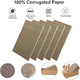 Eidoct Cat Scratching Board with Box 42x26 cm 5 Layer Reversible Cardboard view 3