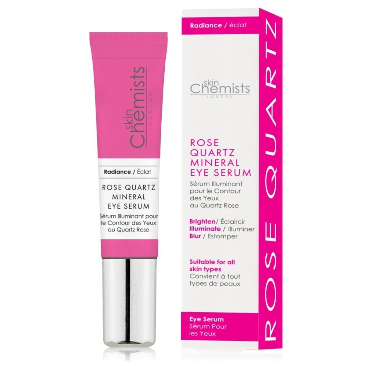 skinChemists Rose Quartz Mineral Eye Serum 15 ml