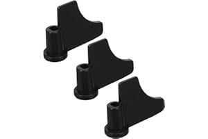 COLLBATH 3pcs Bread Machine Paddle Replacement Non-Stick Kneading Blades 62x45x21mm Kitchen Bread Maker Accessories