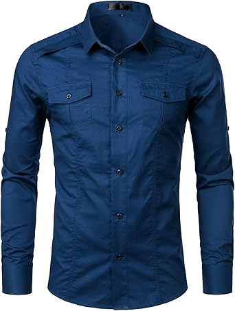 casual work shirts mens