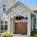 Unomor Garage Door Archway Car Monster Face with Eyes, Nostrils & Teeth Included Double Face Adhesive Tapes (16.5inches Eyes, 8.3inches noses & 12.6inches Teeth)