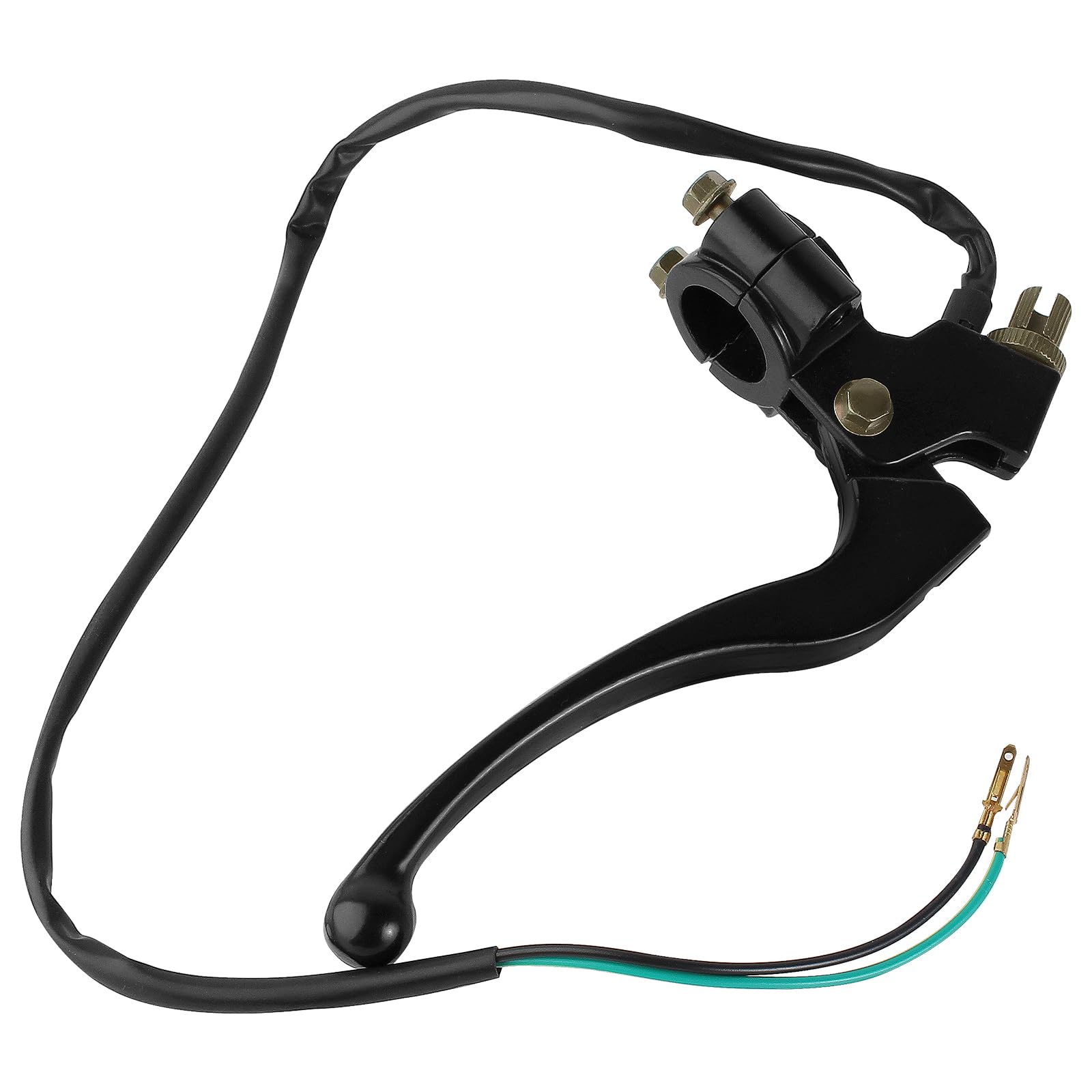 QAZAKY Black Right Handle Brake Lever for Yamaha PW80 PY80 Peewee G80T Coyote 80 LC80PY JS80PY Y-Zinger Bike RH