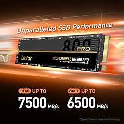 Lexar 1TB Professional NM800 PRO SSD PCIe Gen4 NVMe