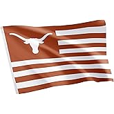 Desert Cactus University of Texas Indoor and Outdoor 100% Polyester University Flag Banner, 3x5 Feet Longhorns (Nation)
