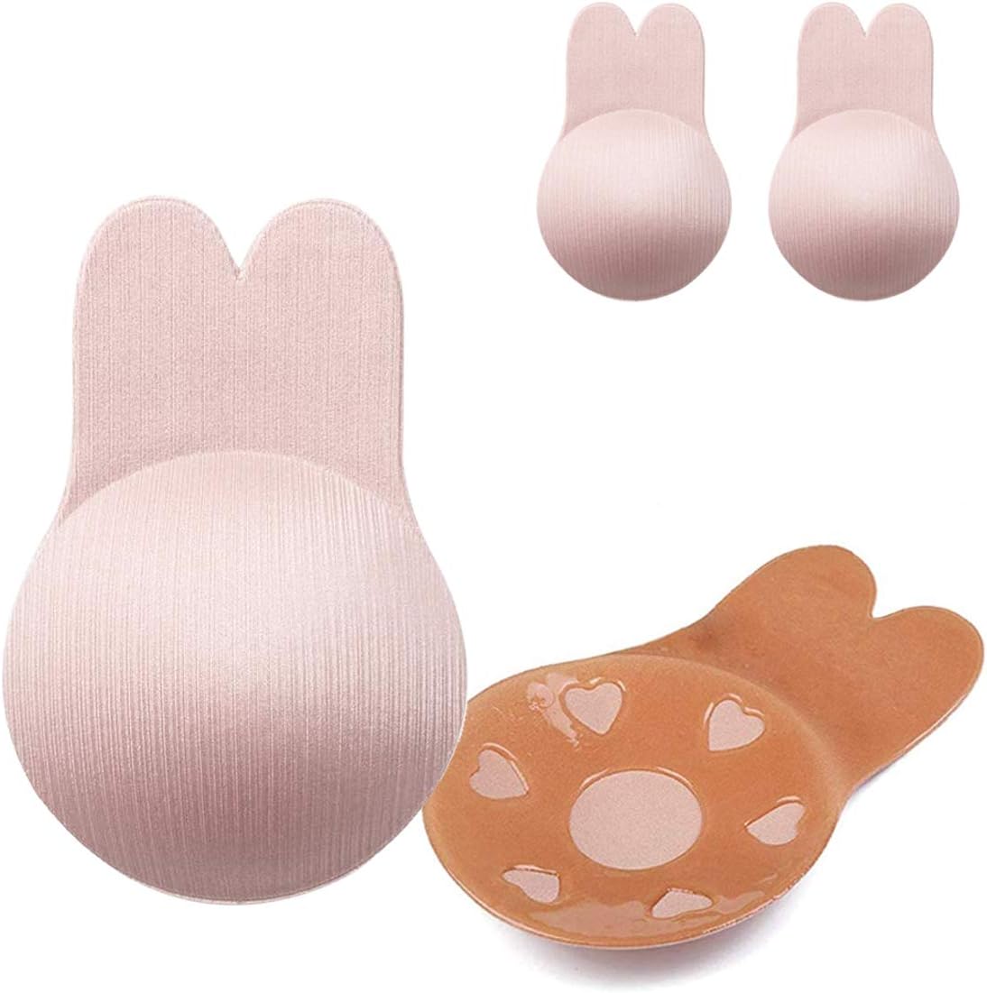 LADA Brasier 4 Pares, Brasier de Silicona Invisible sin