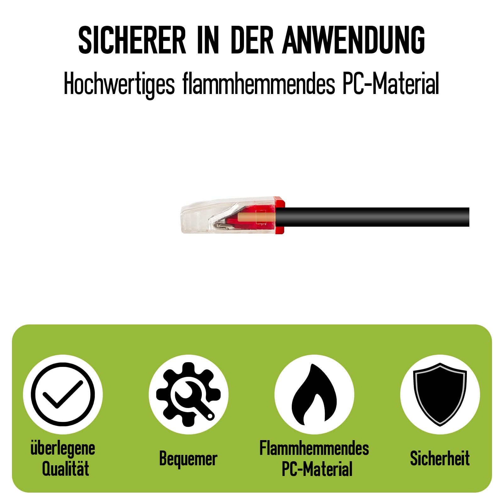 Maxled, Light is Led! Verbindungsklemmen,Klemmen 4 Polig Leiter, 100 Stück Kabelverbinder Kabelklemmen für Alle Leiterarten Weltweit,Anschlussklemmen Strand Wire:0.5-2.5mm² PCT-214 3