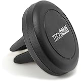 TechMatte MagGrip Air Vent Magnetic Universal Car Mount Holder for Smartphones including iPhone 7, 6, 6S, Galaxy S7, S7 Edge Black